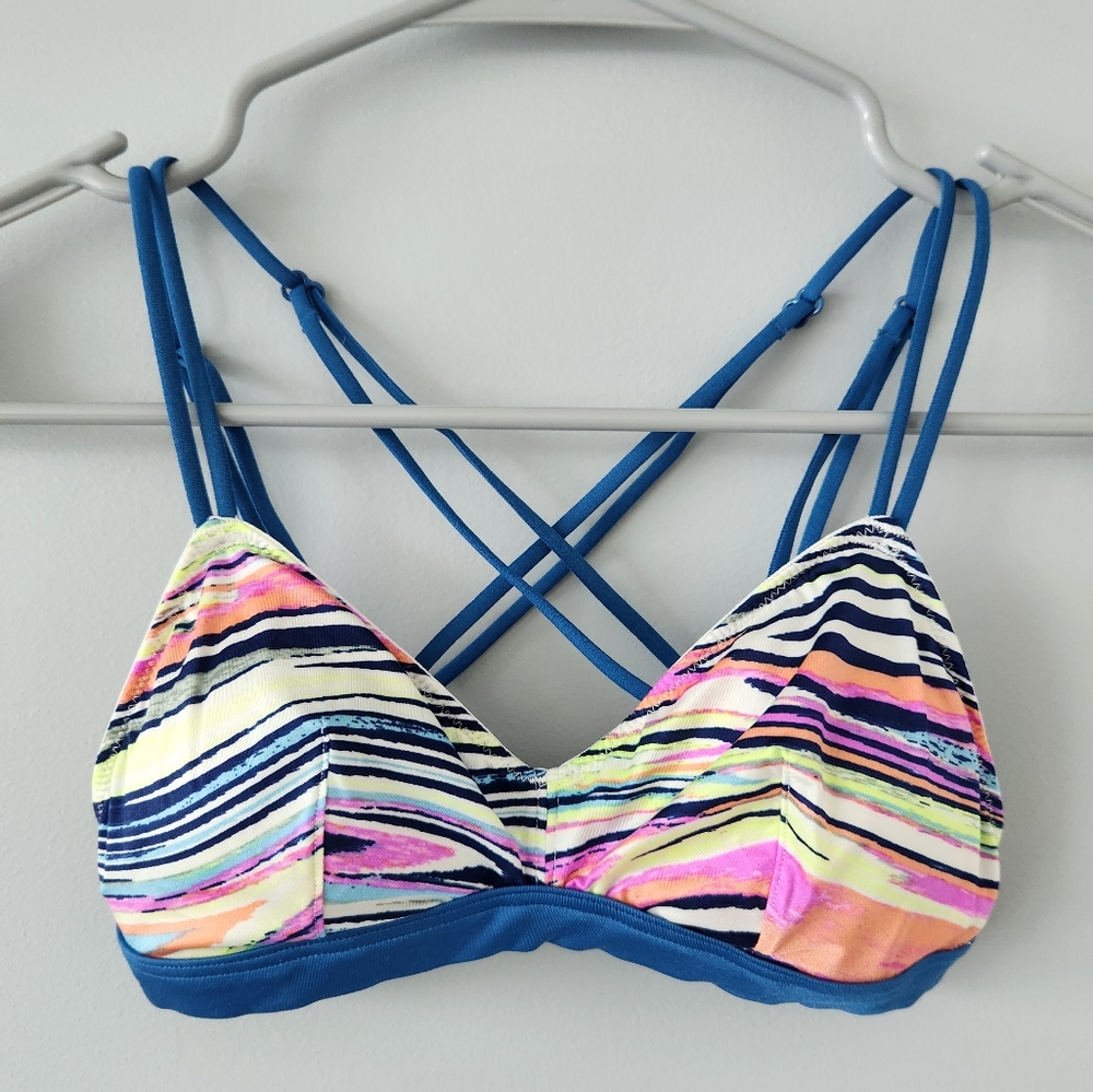 Victoria's Secret Multicolor Striped Bralette - Size XS